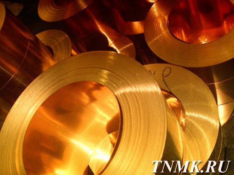 Фольга бронзовая 0.8х300 БРОФ 6.5-0.15 ГОСТ 1761-92 купить 