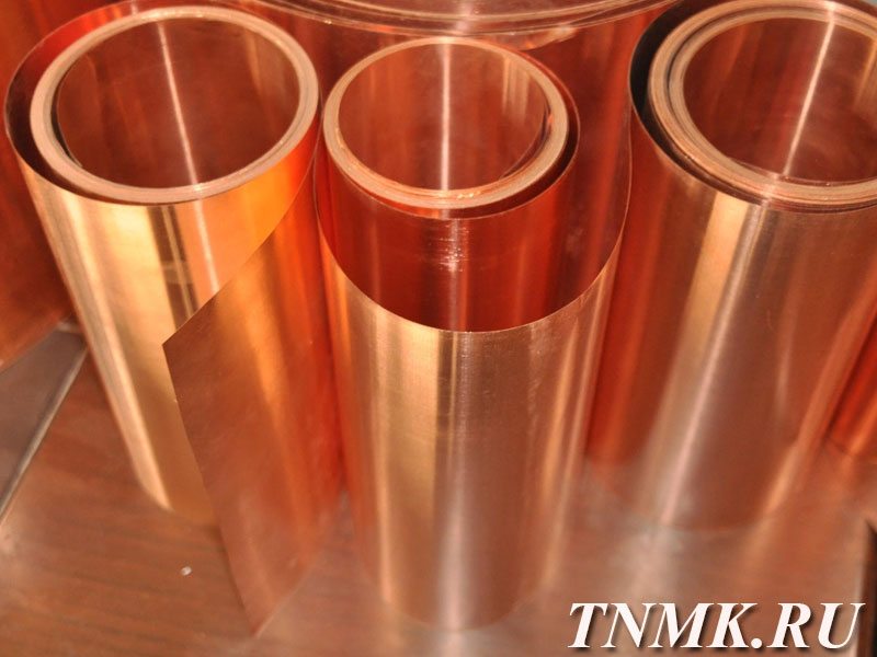Фольга медная 0.2х250 М1М ГОСТ 1173-2006 купить 
