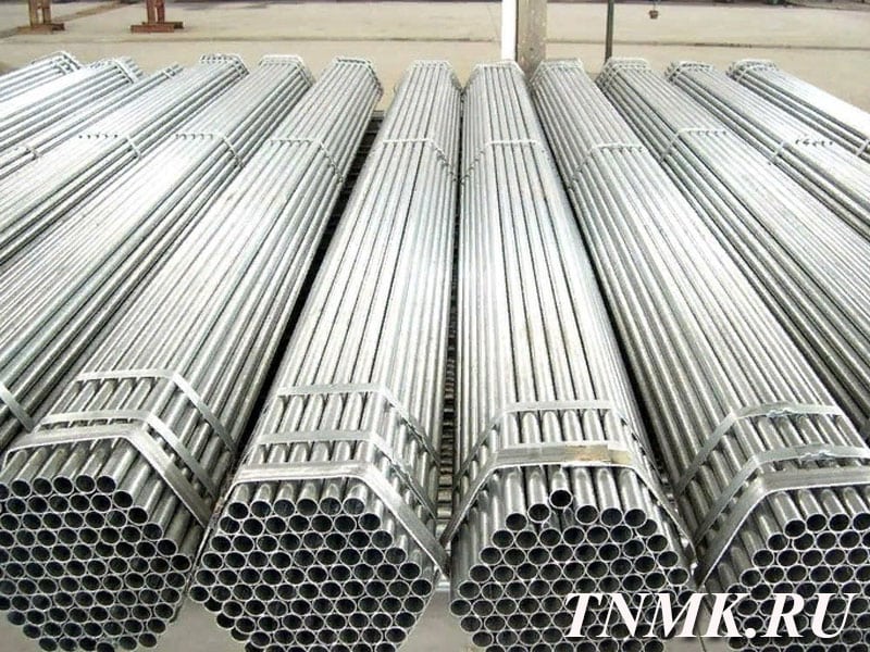 Труба бесшовная оцинкованная 108х22 мм ст. 45 ГОСТ 8732-78 купить 